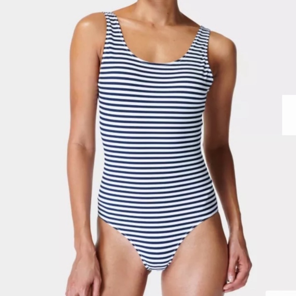 Sweaty Betty striped swimsuit - size M